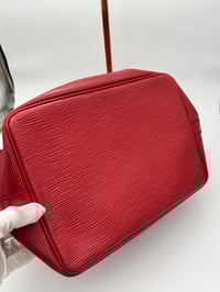 Image 13 of Louis Vuitton Petit Noè Red Epi Leather Shoulder Bag