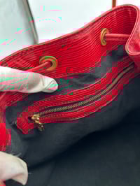 Image 19 of Louis Vuitton Petit Noè Red Epi Leather Shoulder Bag