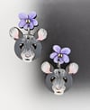 Mouse Earrings