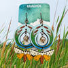 Salt Marsh Moth Earrings