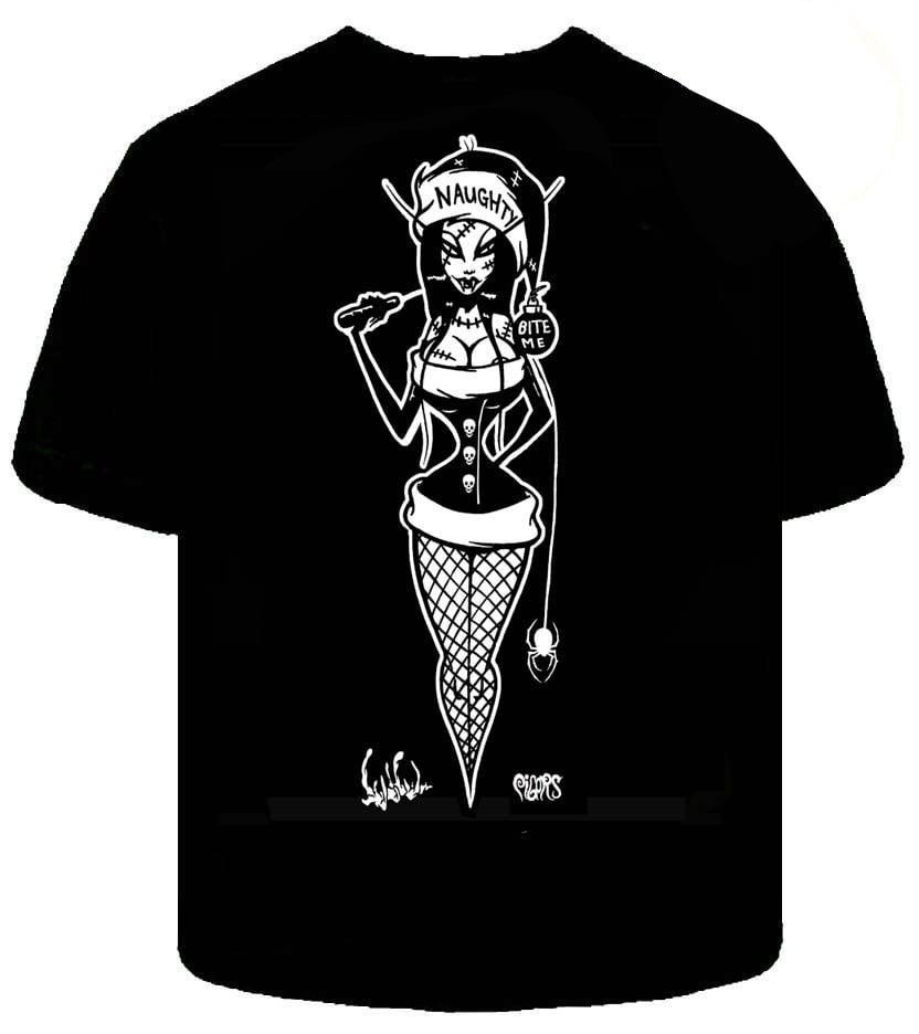 Image of  Preorder NAUGHTY  - Mens shirt- SHIPS DEC11TH