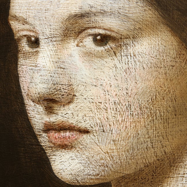 Woman With Her Pet VII