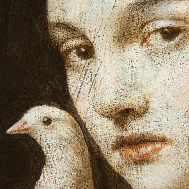 Woman With Her Pet VIII