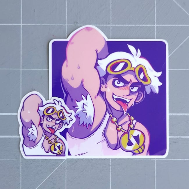 [Sticker] Sweatin' Guzma