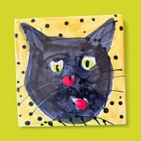Image 1 of Cat Tile Trivet