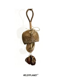 🌰Soil Chant/Handcrafted shell bell charm 04