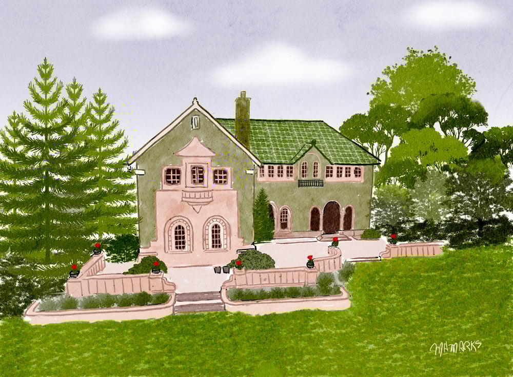 Image of Mansion in Denver Botanical Gardens