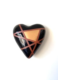 Black Gold Heart- Jerri Pruener
