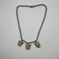 Devil Baby Trinket Triplets Necklace (#2020)