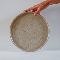 Image 2 of Big plate - Beige speckle
