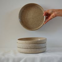 Image 5 of Deep plate - Beige speckle