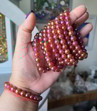 Image 5 of Aura carnelian crystal bracelet