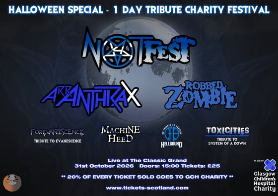 Image of NotFest Tribute Festival - Pre-Sale Tickets ( Early Bird Price til 8th December )