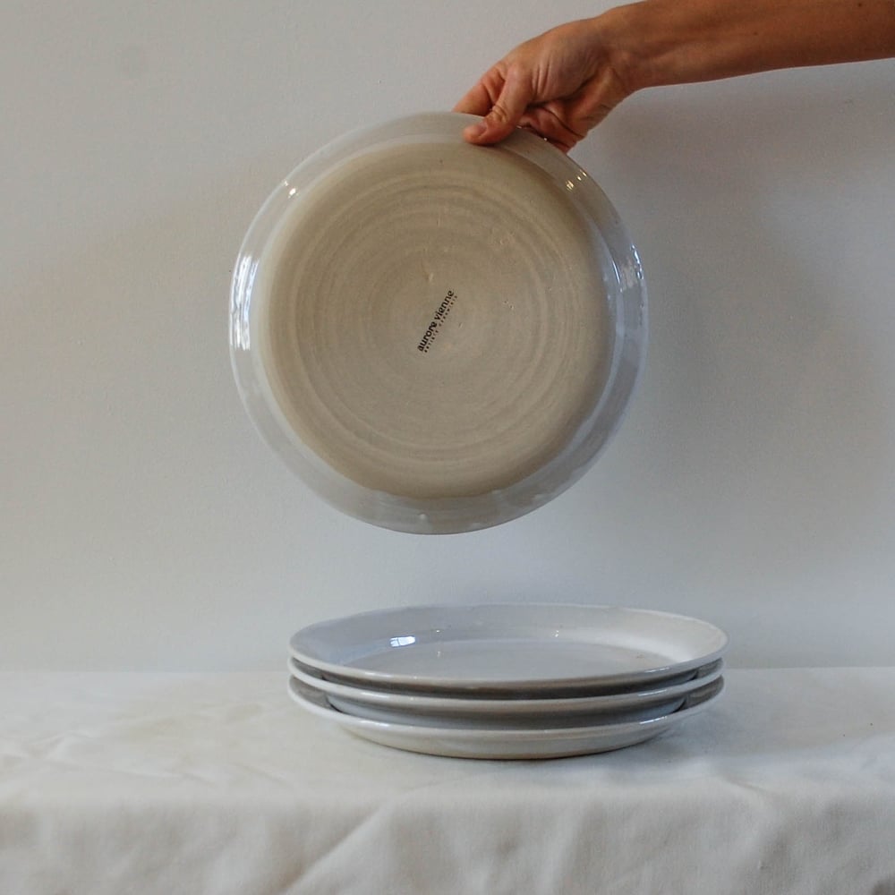 Image of Restaurant plate - White