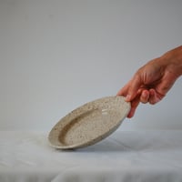 Image 1 of Side plate - Beige speckle