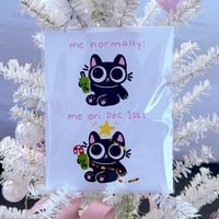 Bobba Cat –Christmas Card