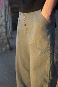 Image 8 of Sabi Scout Canvas Pant (Fatigue Green)