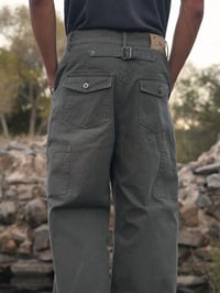 Image 10 of Sabi Scout Canvas Pant (Fatigue Green)