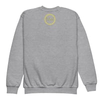 Image 2 of  Youth Crew Neck Sweatshirt – Music & Bunny Vibes