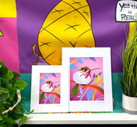 Image 3 of "Dew Dance" Humming Bird Illustration Print