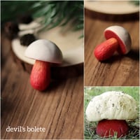 Image 4 of Mushroom necklace - reds