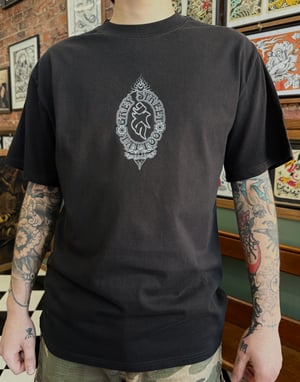 Image of Grey Street Tattoo Dragon Tee BLACK