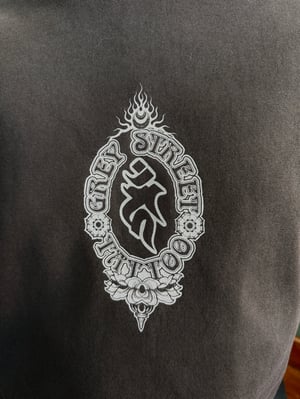 Image of Grey Street Tattoo Dragon Tee BLACK