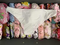 Image 2 of Plain White Japanese-Style Schoolgirl Knickers