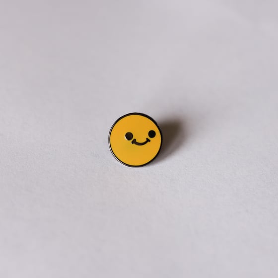 Image of Miles Face Cardinal Enamel Pin