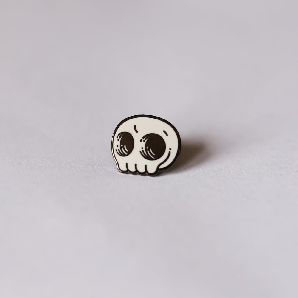 Image of Skully Enamel Pin