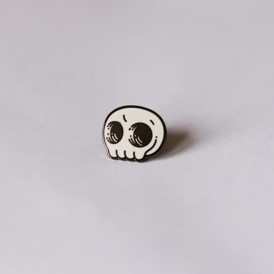 Image of Skully Enamel Pin