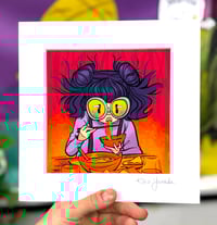 Image 1 of "Noodle Demon" Illustration Print