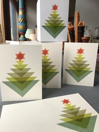 Image 1 of Yule Tree - Pack of 5 cards