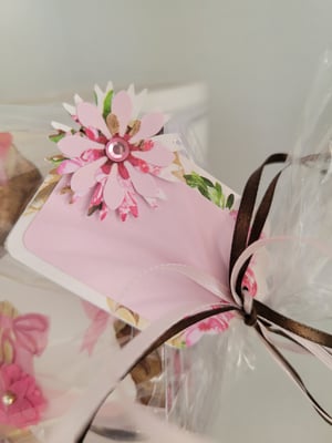 Image of Brown Boots, Bows, and Blooms