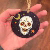 Image 5 of skull mask ornaments 