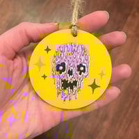 Image 7 of skull mask ornaments 