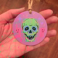 Image 11 of skull mask ornaments 