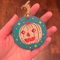 Image 4 of jack o’ lantern ornaments 