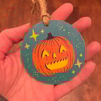 Image 7 of jack o’ lantern ornaments 