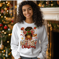 Plaid Bow Christmas Queen