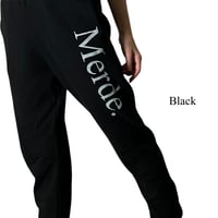 Image 3 of Straight Leg Merde Fleece Sweat Pants [Pre-Order]