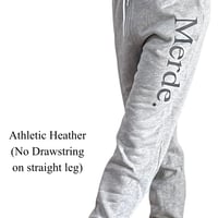 Image 4 of Straight Leg Merde Fleece Sweat Pants [Pre-Order]