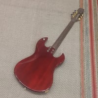 Image 5 of Wire Instruments Red Left-Handed Battersea Model Electric