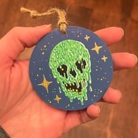 Image 10 of skull mask ornaments pt 2