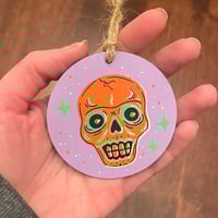 Image 11 of skull mask ornaments pt 2