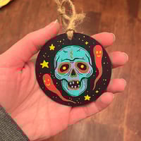 Image 12 of skull mask ornaments pt 2