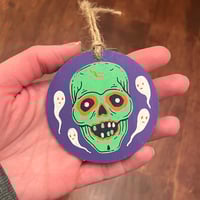 Image 7 of skull mask ornaments pt 2