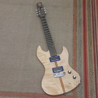 Image 2 of Wire Instruments Figured Maple and Mahogany Hemisphere Model Electric #455