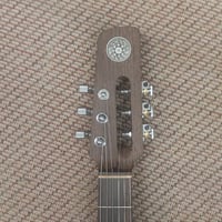 Image 3 of Wire Instruments Figured Maple and Mahogany Hemisphere Model Electric #455