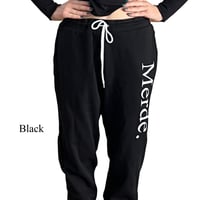 Image 5 of OG Scrunch Merde Fleece Sweat Pants [Pre-Order]